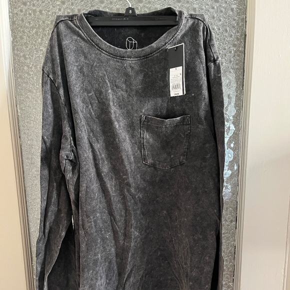 Target Long Sleeve Tee Original Use S Glaxay Black NWT - Picture 3 of 6